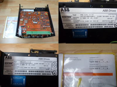 Abb Veritron Aad 6451 A V4, Gnt 2018001R0012, Out 0 640V/95A Unused Boxed