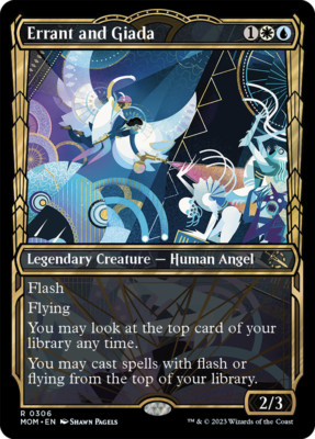 Errant and Giada SHOWCASE PLANAR, March of the Machine, MTG MOM NM/M