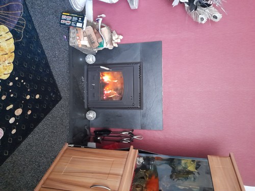 Dimplex Westcott Inset Multi-Fuel Wood Burner Stove - Black for sale ...