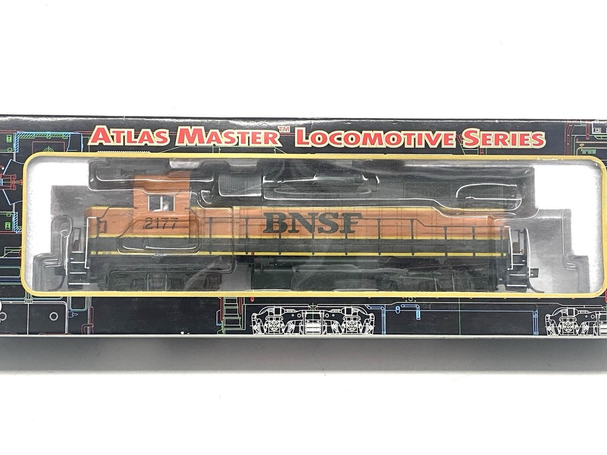 Atlas HO EMD GP38 Heritage I BNSF #2177 Custom DCC/SND LED 8965 | eBay
