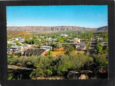 B1821 Australia NT Alice Springs from ANZAC Hill Lookout postcard