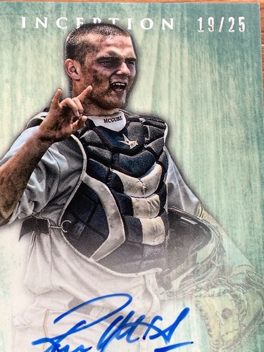 Bowman Inception Prospect 2014 automático #PA-RMC Reese McGuire refractor verde/25 - Imagen 3 de 4