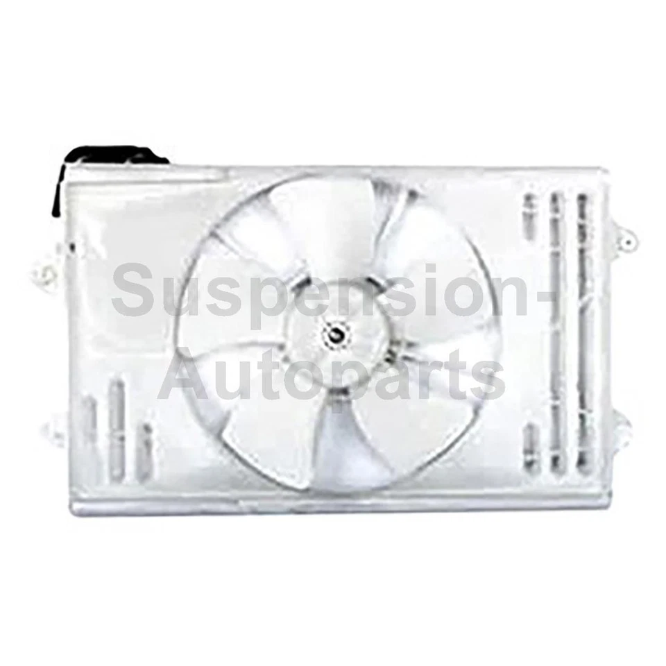 Ventilador de radiador y condensador doble TYC para Toyota Corolla 2003 2004 2005 2006 Foto 2 de 3