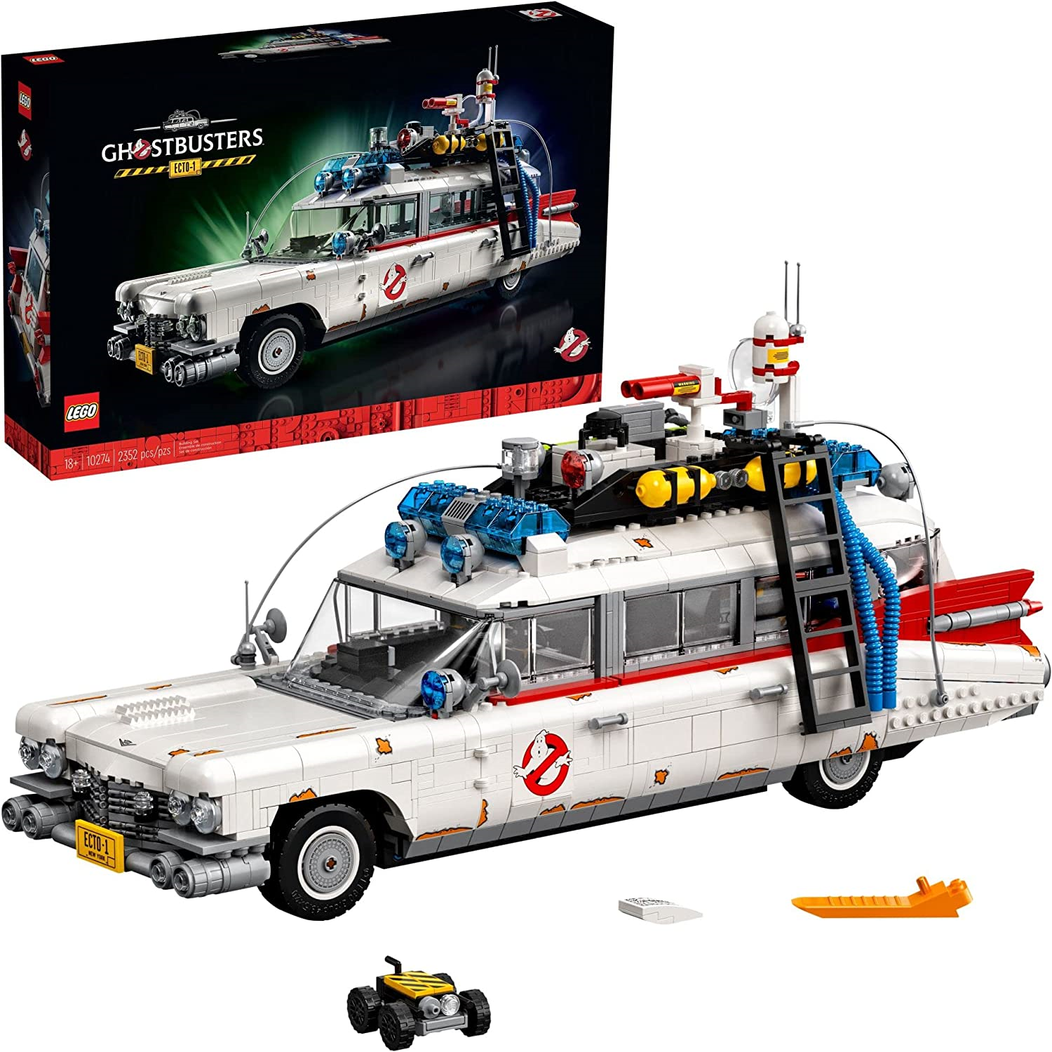 LEGO Icons Ghostbusters ECTO-1 10274 Car Kit, Large Set for Adults, Gift  Idea