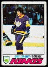 Gary Sargent, 1977-78 Topps, #113, Los Angeles Kings, RC