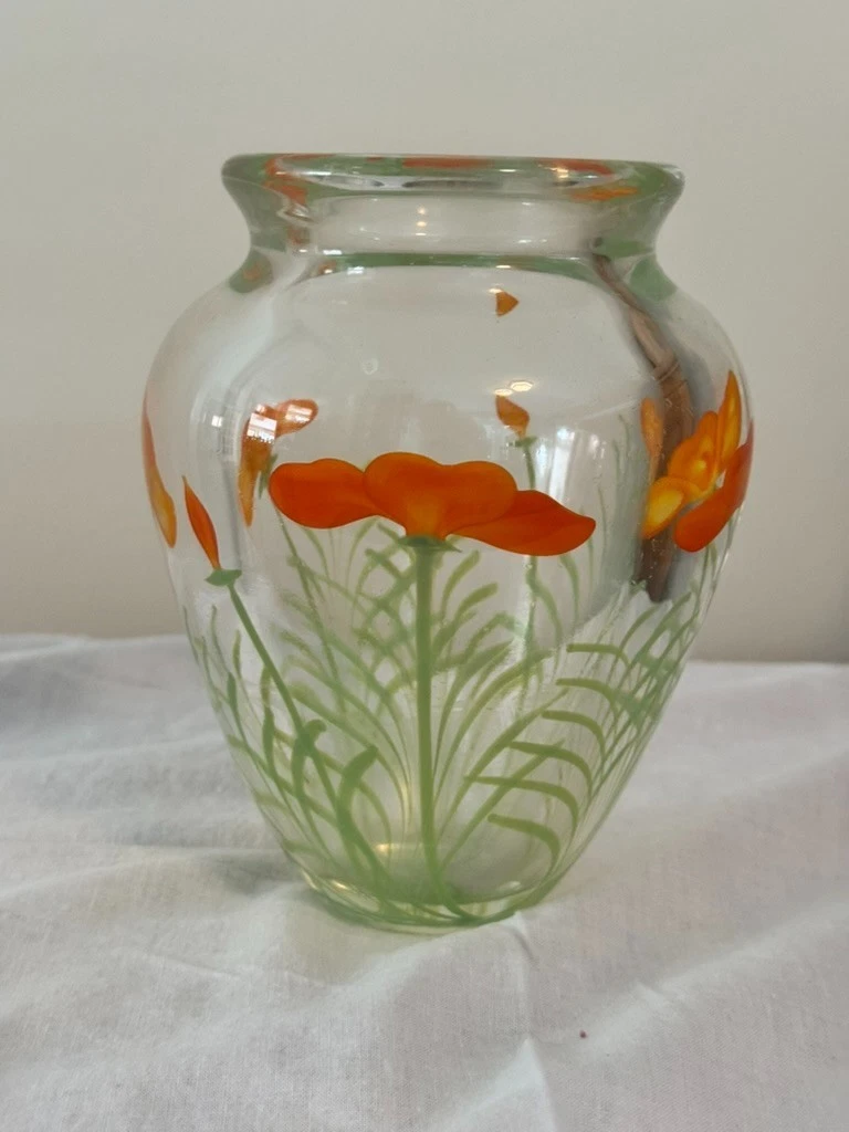 【70sヴィンテージ】Orient&Flume 花瓶 orient flume art glass products for sale | eBay
