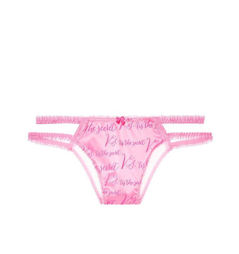 Victoria's Secret Fashion Show 2015 NYC Cheekini Panty Pink Prints