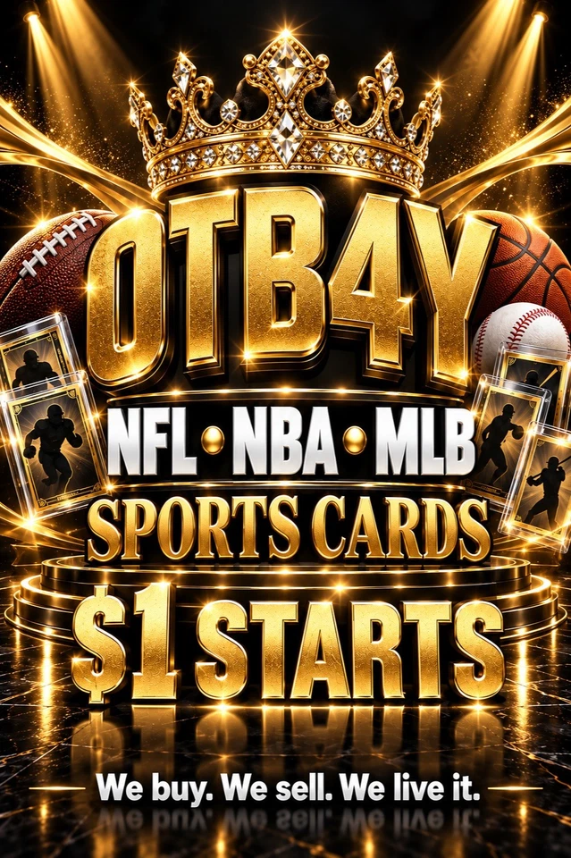 SPORTS TRADING CARD SINGLES • NFL - NBA - MLB • ALL $1 STARTS