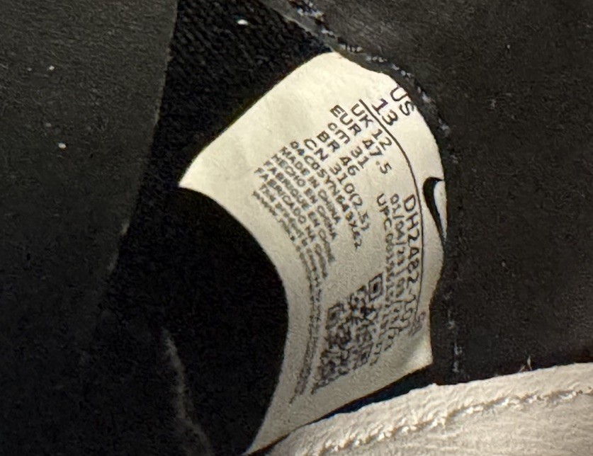 NIKE X PEACEMINUSONE KWONDO 1 PANDA BLACK WHITE G DRAGON DH2482