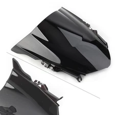 1 Pcs Black Front Windshield Windscreen Plastic For Honda CBR500R 2013- 2015
