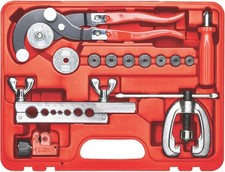 14 Piece Master Tubing Service Kit Cutting Bending Tubing Red