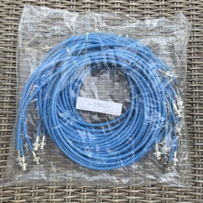 Lot of 10 10ft Belden 8241 BNC Male Coaxial Cables 75C Ohm Shielded Video Cord