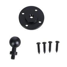 Ball Head to 1/4inch Male Adapter with Screw Aluminum Ball Adapter Bracket Base