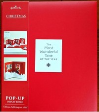 Hallmark Christmas Pop Up Photo Album. The Most Wonderful Time Of The Year New 