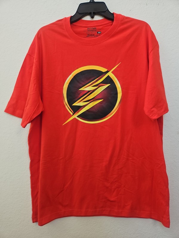 WYNR WYN Republic DC Comics The Flash Graphic T-shirt Men's Size XL Red NWoT