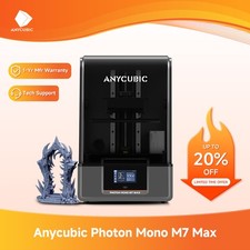 (OPEN BOX)ANYCUBIC 7K Photon M7 Max 14.7L Large Resin 3D Printer 1.8"x11.7"x6.5"