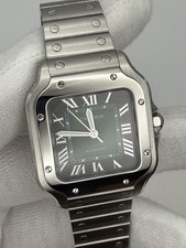 Cartier Santos Medium Green Dial WSSA0061