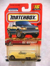 1957 Ford Thunderbird - 164th Scale Matchbox Diecast - Moc