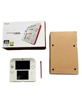 Nintendo 2DS White & Red | Handheld Console | Boxed With Stylus | No Charger |