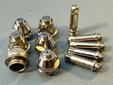 Thermal Dynamics Plasma Cutter Torch Tips (6) PCH/M-51 &  (5) Electrodes- 9-5633