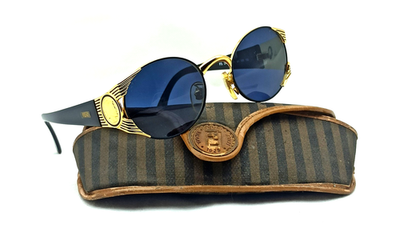 ICONIC FS 241 FENDI RARE SUNGLASSES VTG LUXURY FRAME ITALY 80s