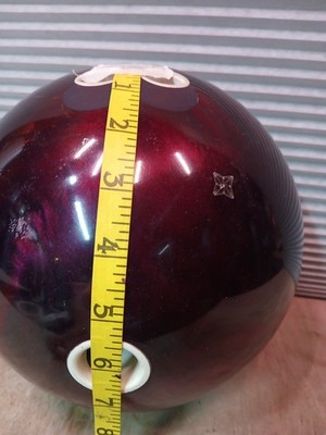 Roto Grip Hustle Deep Red Wine& Purple Pearl Bowling Ball 15 Lb 9