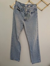 Women's Jeans Vintage Calvin Klein SIZE 5/6 Straight Leg Jean Double Stone Wash