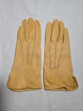 Vintage Deerskin Soft Leather Gloves Women's Size 7