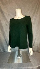 41 Hawthorn Hunter Green 100% Cashmere Sweater, Women's XL
