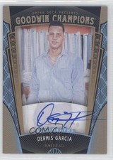 2015 Upper Deck Goodwin Champions Baseball Prospects Dermis Garcia #163 Auto 0b0