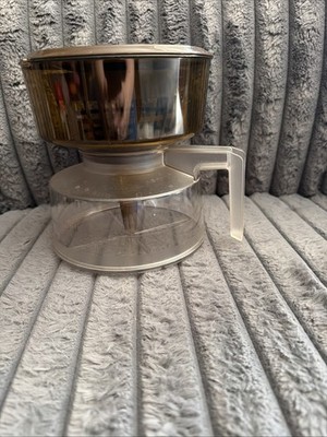 Vintage Anchor Hocking Microwave Coffee Maker