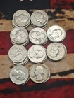 $10 Face Value 90% Silver Washington Quarters (Lot B)