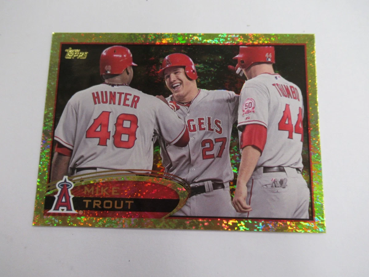 Topps Mike Trout 2012 Season Baseball Sports Trading Cards