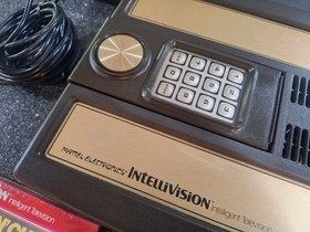 Mattel Intellivision Console Bundle With SEALED Games 100% TESTED WORKING