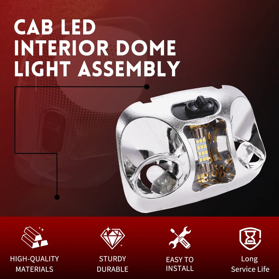 F37Z-13776-B Lámpara de luz LED interior techo techo domo para Ranger 93-04 Foto 3 de 4