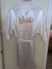 Bride's Robe With Veil