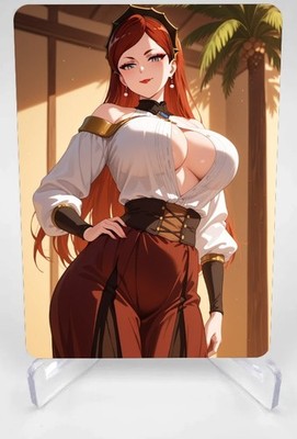 Hilda Greyrat Anime Art Print - Card/4x6/5x7 Waifu Collectible MT-HGR-13