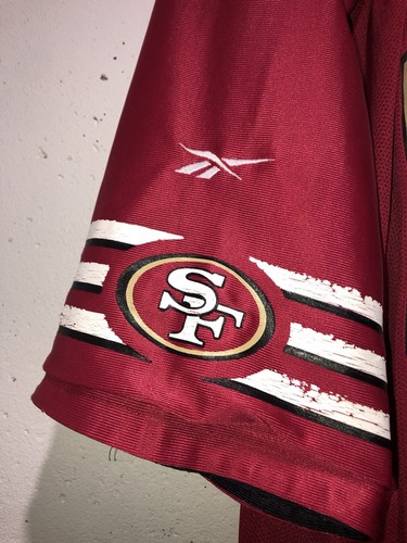 RARE VINTAGE REEBOK Jerry Rice #80 SAN FRANCISCO 49ERS REVERSIBLE Jersey Mens 56 - Picture 23 of 24