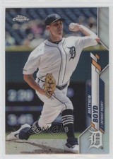 2020 Topps Chrome Refractor Matthew Boyd #74 0o6v