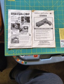 Lot Of 2 Sega Saturn Manuals (Virtua Cop and Virtua Fighter 2)