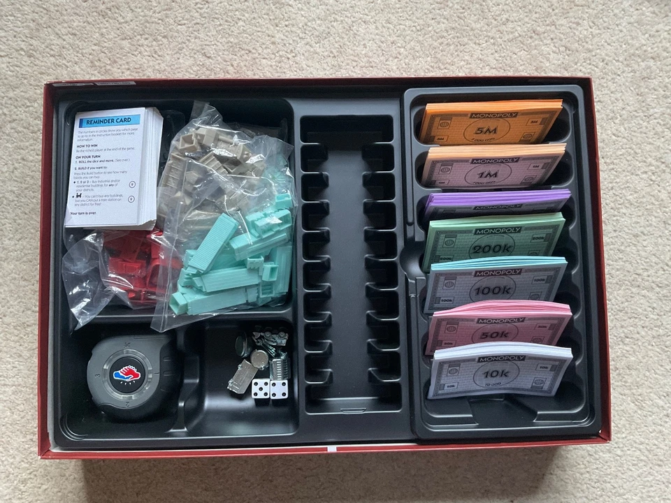 Hasbro Monopoly City Edition Board Game with 80 3D Buildings *GREAT CONDITION* - Image 4 of 4