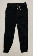 Place Boys Pants Size 14 Black Casual Stretch Adjustable Waist Pockets