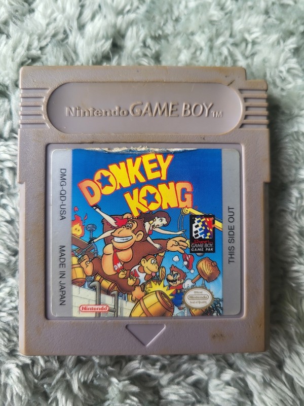 Donkey Kong (Nintendo Game Boy, 1994) - European Version