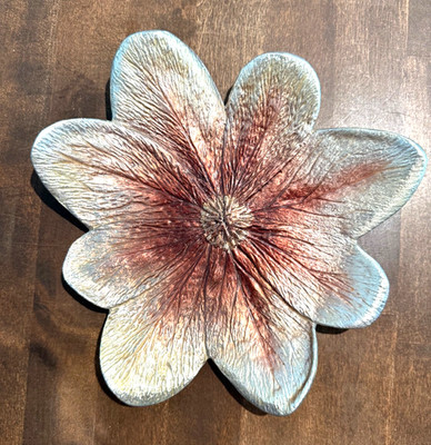 Michael Aram Magnolia Plate Enamel Flower