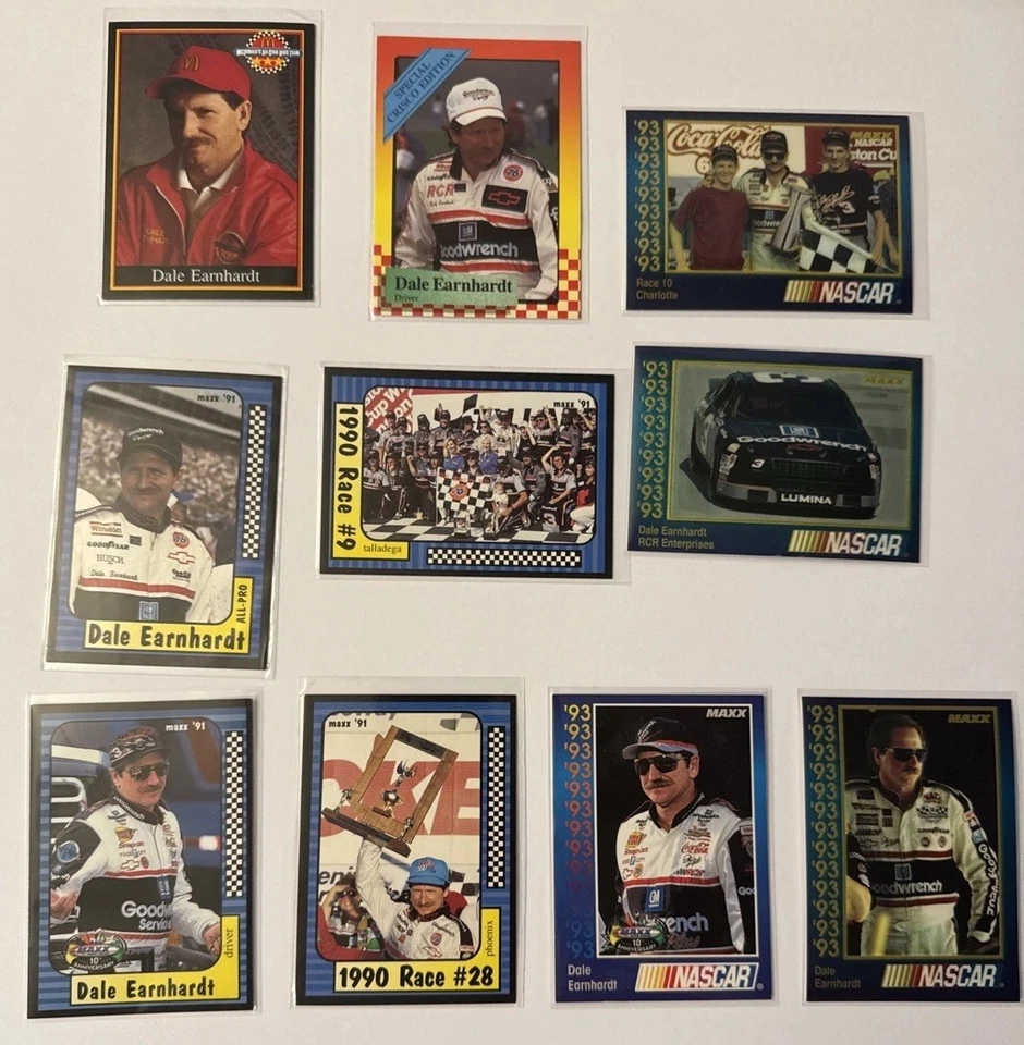 Lote de 99 cartas Dale Earnhardt Sr - Maxx, Press Pass, Fleer y otras Foto 2 de 4