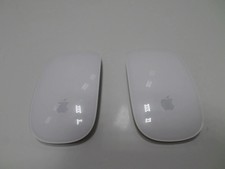 LOT OF 2 Apple A1296 Wireless Tactile/Multi-Touch Mouse NOT IN PERFECT CONDITION