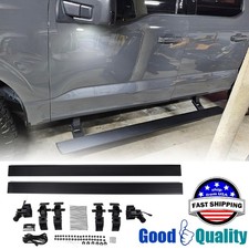 Power Side Steps Electric Running Boards 2pcs For Ford F-150 Lightning 2020-2025