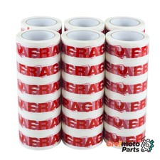 2" x 100 Yards Fragile Printed Tape 36 Rolls 2 Mil Shipping Packing Tape