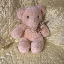 Vintage Eden Bear Plush Wind Up Music Box Teddy Bear s Picnic Stuffed Animal
