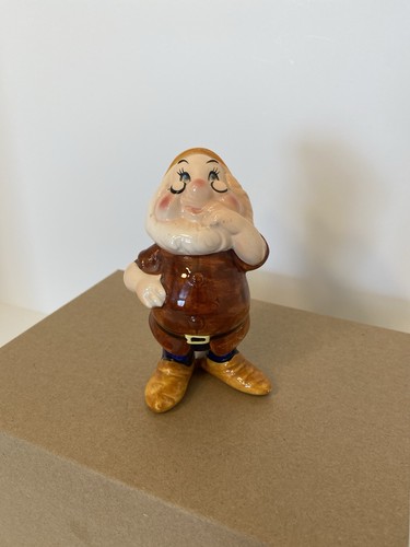 Walt Disney Doc Ceramic Figure Snow White Seven Dwarfs Vintage - 第 4/14 張圖片